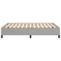 Light gray fabric bed frame 140x190 cm by vidaXL, Beds and slatted bases - Ref: Foro24-347058, Price: 111,91 €, Discount: %