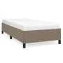 Taupe gray fabric bed frame 90x190 cm by vidaXL, Beds and slatted bases - Ref: Foro24-347030, Price: 86,90 €, Discount: %