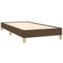 Estructura de cama de tela marrón 90x200 cm de vidaXL, Camas y somieres - Ref: Foro24-346789, Precio: 71,39 €, Descuento: %