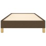 Estructura de cama de tela marrón 90x200 cm de vidaXL, Camas y somieres - Ref: Foro24-346789, Precio: 71,39 €, Descuento: %