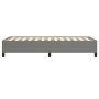 Dunkelgrauer Stoffbettrahmen 100x200 cm von vidaXL, Betten und Lattenroste - Ref: Foro24-347043, Preis: 93,82 €, Rabatt: %