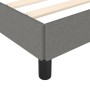 Dunkelgrauer Stoffbettrahmen 100x200 cm von vidaXL, Betten und Lattenroste - Ref: Foro24-347043, Preis: 93,82 €, Rabatt: %