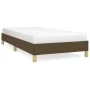 Brown fabric bed frame 80x200 cm by vidaXL, Beds and slatted bases - Ref: Foro24-346773, Price: 73,45 €, Discount: %