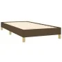 Brown fabric bed frame 80x200 cm by vidaXL, Beds and slatted bases - Ref: Foro24-346773, Price: 73,45 €, Discount: %