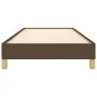 Brown fabric bed frame 80x200 cm by vidaXL, Beds and slatted bases - Ref: Foro24-346773, Price: 73,45 €, Discount: %