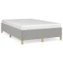 Estructura de cama de tela gris claro 120x200 cm de vidaXL, Camas y somieres - Ref: Foro24-347149, Precio: 117,58 €, Descuent...