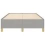 Estructura de cama de tela gris claro 120x200 cm de vidaXL, Camas y somieres - Ref: Foro24-347149, Precio: 117,58 €, Descuent...