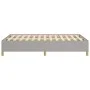 Estructura de cama de tela gris claro 120x200 cm de vidaXL, Camas y somieres - Ref: Foro24-347149, Precio: 117,58 €, Descuent...
