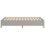 Light gray fabric bed frame 120x200 cm by vidaXL, Beds and slatted bases - Ref: Foro24-347149, Price: 111,04 €, Discount: %