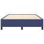 Blue fabric bed frame 140x190 cm by vidaXL, Beds and slatted bases - Ref: Foro24-347064, Price: 121,61 €, Discount: %