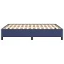 Blauer Stoffbettrahmen 140x190 cm von vidaXL, Betten und Lattenroste - Ref: Foro24-347064, Preis: 110,27 €, Rabatt: %