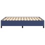 Blue fabric bed frame 140x190 cm by vidaXL, Beds and slatted bases - Ref: Foro24-347064, Price: 121,61 €, Discount: %