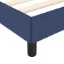 Blauer Stoffbettrahmen 140x190 cm von vidaXL, Betten und Lattenroste - Ref: Foro24-347064, Preis: 110,27 €, Rabatt: %