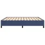 Blue fabric bed frame 180x200 cm by vidaXL, Beds and slatted bases - Ref: Foro24-347088, Price: 114,37 €, Discount: %