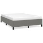 Dark gray fabric bed frame 140x200 cm by vidaXL, Beds and slatted bases - Ref: Foro24-347067, Price: 115,58 €, Discount: %