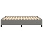 Dark gray fabric bed frame 140x200 cm by vidaXL, Beds and slatted bases - Ref: Foro24-347067, Price: 115,58 €, Discount: %