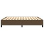Brown fabric bed frame 160x200 cm by vidaXL, Beds and slatted bases - Ref: Foro24-347077, Price: 136,62 €, Discount: %