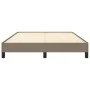 Taupe gray fabric bed frame 140x200 cm by vidaXL, Beds and slatted bases - Ref: Foro24-346724, Price: 117,99 €, Discount: %