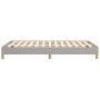 Light gray fabric bed frame 120x200 cm by vidaXL, Beds and slatted bases - Ref: Foro24-346802, Price: 107,87 €, Discount: %