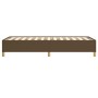 Brown fabric bed frame 80x200 cm by vidaXL, Beds and slatted bases - Ref: Foro24-347120, Price: 90,64 €, Discount: %