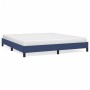 Blue fabric bed frame 160x200 cm by vidaXL, Beds and slatted bases - Ref: Foro24-346734, Price: 104,29 €, Discount: %