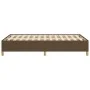 Bettgestell aus dunkelbraunem Stoff, 120 x 200 cm von vidaXL, Betten und Lattenroste - Ref: Foro24-347152, Preis: 95,37 €, Ra...