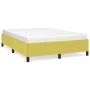 Green fabric bed frame 140x190 cm by vidaXL, Beds and slatted bases - Ref: Foro24-347065, Price: 94,65 €, Discount: %