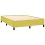 Green fabric bed frame 140x190 cm by vidaXL, Beds and slatted bases - Ref: Foro24-347065, Price: 94,65 €, Discount: %