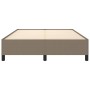 Taupe gray fabric bed frame 140x200 cm by vidaXL, Beds and slatted bases - Ref: Foro24-347070, Price: 153,22 €, Discount: %
