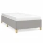 Light gray fabric bed frame 80x200 cm by vidaXL, Beds and slatted bases - Ref: Foro24-347117, Price: 92,66 €, Discount: %