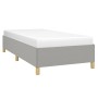 Light gray fabric bed frame 80x200 cm by vidaXL, Beds and slatted bases - Ref: Foro24-347117, Price: 91,50 €, Discount: %