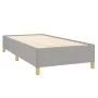 Light gray fabric bed frame 80x200 cm by vidaXL, Beds and slatted bases - Ref: Foro24-347117, Price: 92,66 €, Discount: %