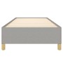 Light gray fabric bed frame 80x200 cm by vidaXL, Beds and slatted bases - Ref: Foro24-347117, Price: 91,50 €, Discount: %