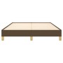 Brown fabric bed frame 160x200 cm by vidaXL, Beds and slatted bases - Ref: Foro24-346829, Price: 106,04 €, Discount: %