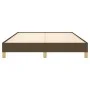Brown fabric bed frame 160x200 cm by vidaXL, Beds and slatted bases - Ref: Foro24-346829, Price: 104,08 €, Discount: %