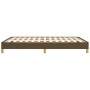 Brown fabric bed frame 160x200 cm by vidaXL, Beds and slatted bases - Ref: Foro24-346829, Price: 106,04 €, Discount: %