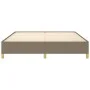 Taupe gray fabric bed frame 180x200 cm by vidaXL, Beds and slatted bases - Ref: Foro24-347185, Price: 180,10 €, Discount: %