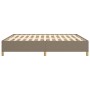 Estructura de cama de tela gris taupe 180x200 cm de vidaXL, Camas y somieres - Ref: Foro24-347185, Precio: 138,65 €, Descuent...