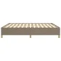 Taupe gray fabric bed frame 180x200 cm by vidaXL, Beds and slatted bases - Ref: Foro24-347185, Price: 180,10 €, Discount: %