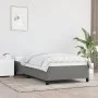 Dark gray fabric bed frame 90x190 cm by vidaXL, Beds and slatted bases - Ref: Foro24-347027, Price: 85,76 €, Discount: %