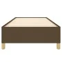 Brown fabric bed frame 90x200 cm by vidaXL, Beds and slatted bases - Ref: Foro24-347136, Price: 91,11 €, Discount: %