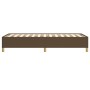 Brown fabric bed frame 90x200 cm by vidaXL, Beds and slatted bases - Ref: Foro24-347136, Price: 92,54 €, Discount: %