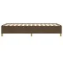 Brown fabric bed frame 90x200 cm by vidaXL, Beds and slatted bases - Ref: Foro24-347136, Price: 91,11 €, Discount: %
