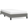 Estructura de cama de tela gris oscuro 80x200 cm de vidaXL, Camas y somieres - Ref: Foro24-346673, Precio: 85,03 €, Descuento: %