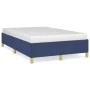 Blue fabric bed frame 120x200 cm by vidaXL, Beds and slatted bases - Ref: Foro24-347155, Price: 108,65 €, Discount: %