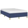 Blue fabric bed frame 120x200 cm by vidaXL, Beds and slatted bases - Ref: Foro24-347155, Price: 108,65 €, Discount: %