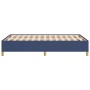 Blue fabric bed frame 120x200 cm by vidaXL, Beds and slatted bases - Ref: Foro24-347155, Price: 119,52 €, Discount: %