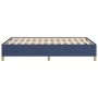 Blue fabric bed frame 120x200 cm by vidaXL, Beds and slatted bases - Ref: Foro24-347155, Price: 108,65 €, Discount: %