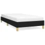 Black fabric bed frame 90x190 cm by vidaXL, Beds and slatted bases - Ref: Foro24-346780, Price: 74,38 €, Discount: %