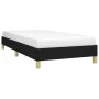 Black fabric bed frame 90x190 cm by vidaXL, Beds and slatted bases - Ref: Foro24-346780, Price: 74,38 €, Discount: %